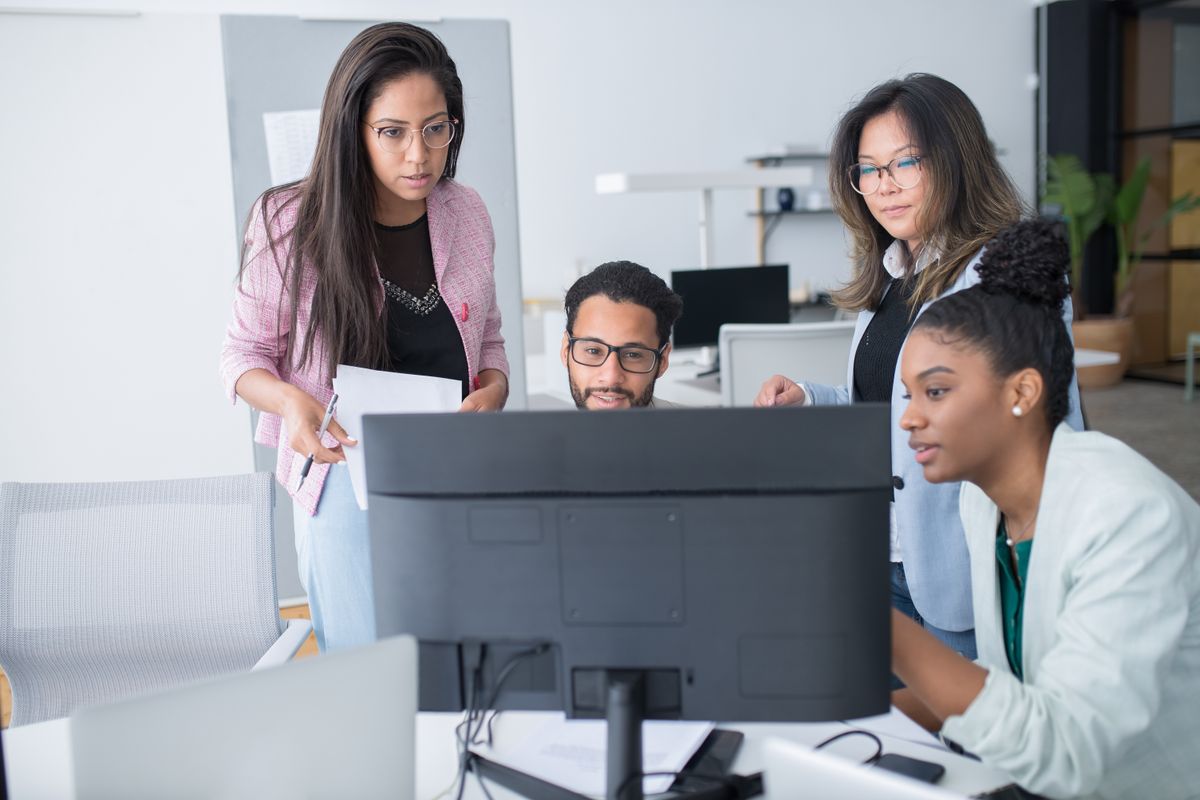 Our team reviewing this week's roles